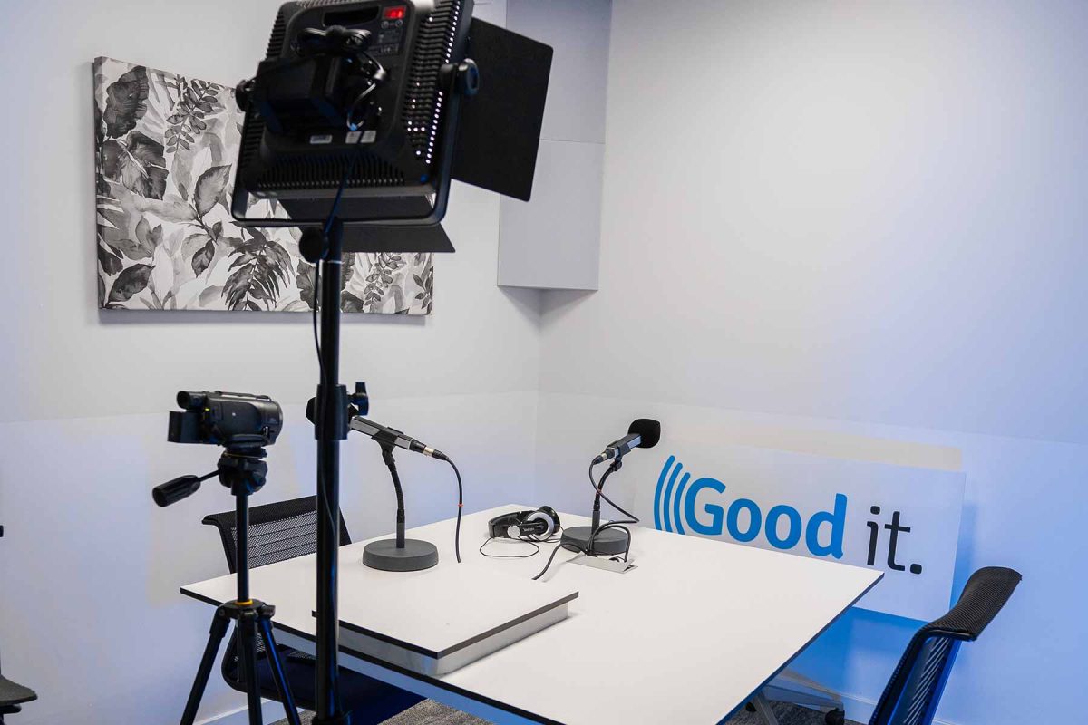 Estudio de grabación audiovisual de Goodit